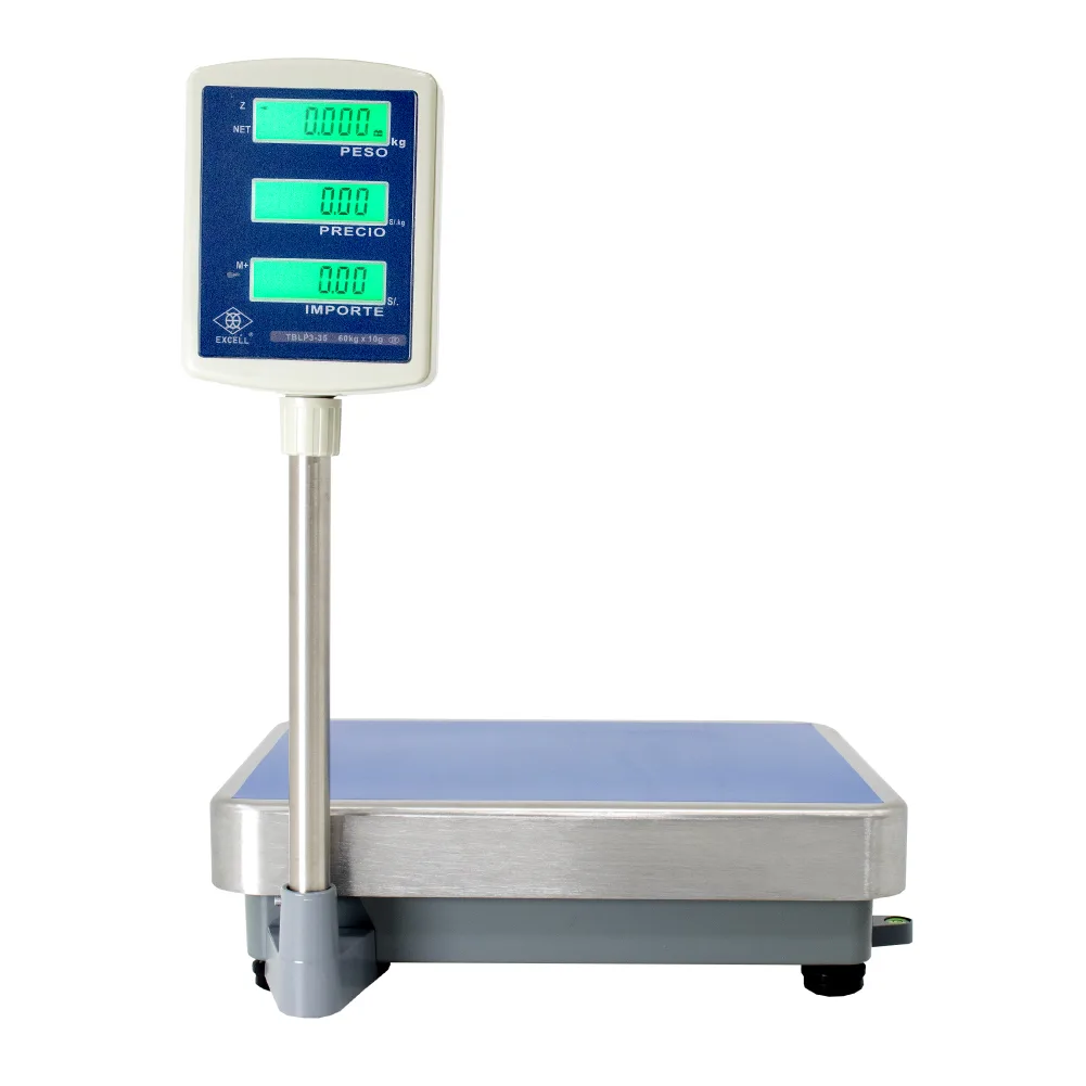 Balanza Comercial Excell TBLP3-35 de 30 o 60 kilos