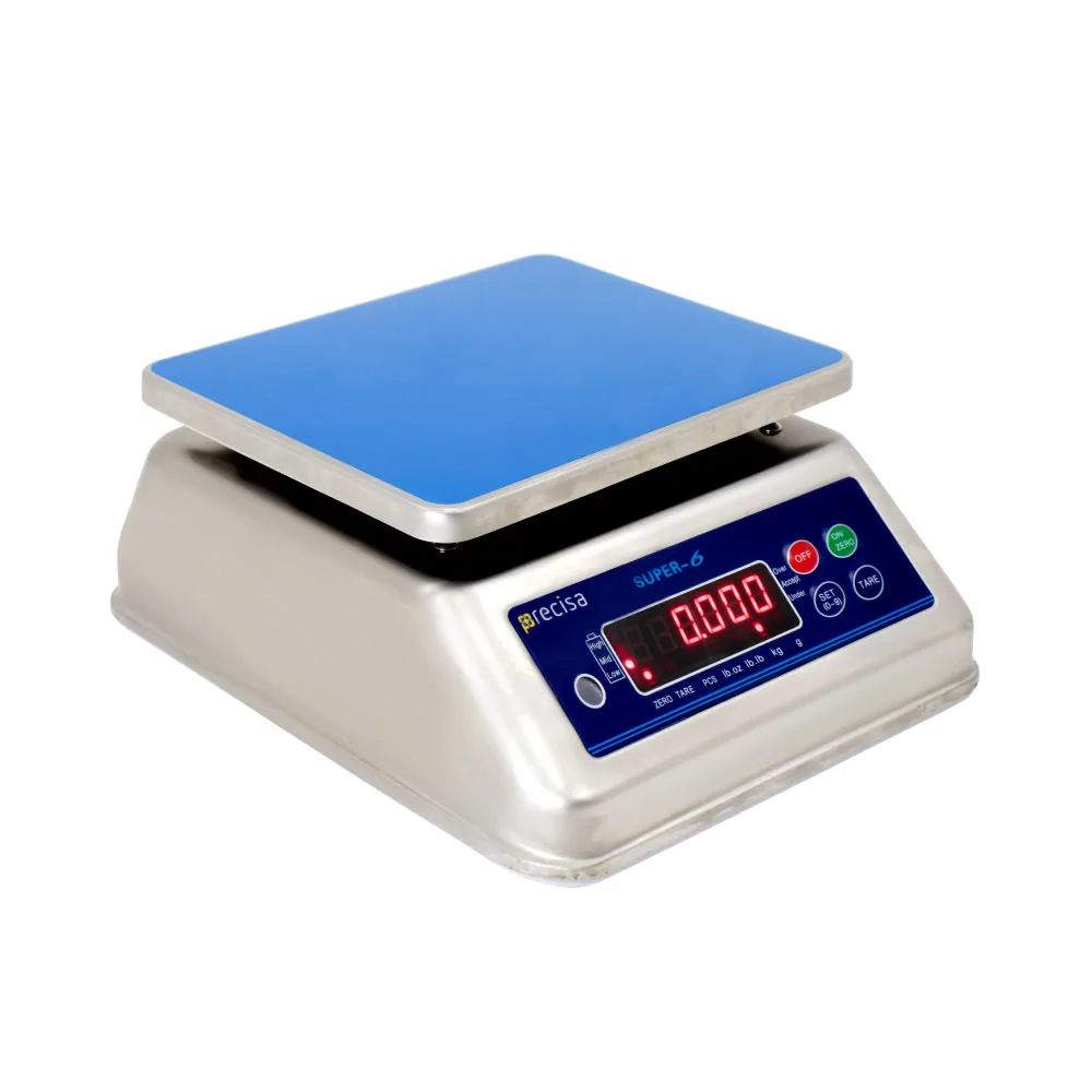 Balanza de Acero Inoxidable Súper S6 de 15 Kilos