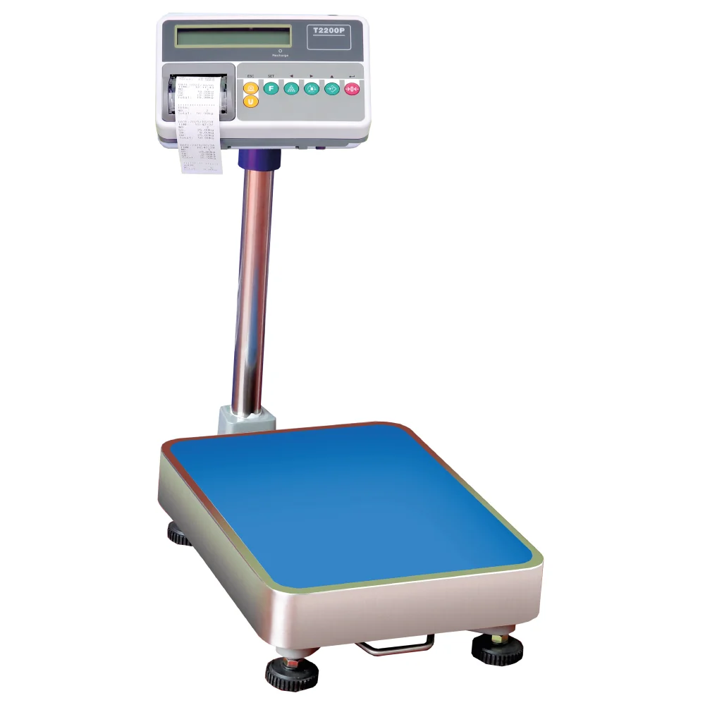 Balanza de Plataforma T-Scale T2200P de 100 Kilos - Imagen 2
