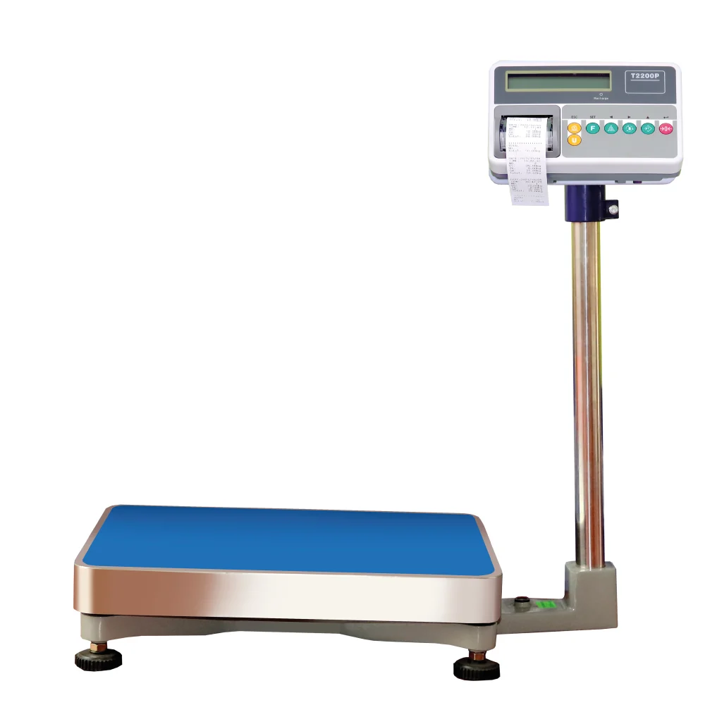 Balanza de Plataforma T-Scale T2200P de 200 Kilos - Imagen 3
