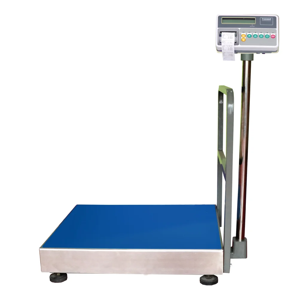 Balanza de Plataforma T-Scale T2200P de 600 Kilos - Imagen 2